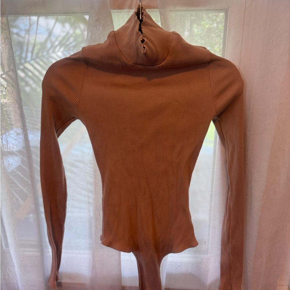 Lulus bodysuit light tan